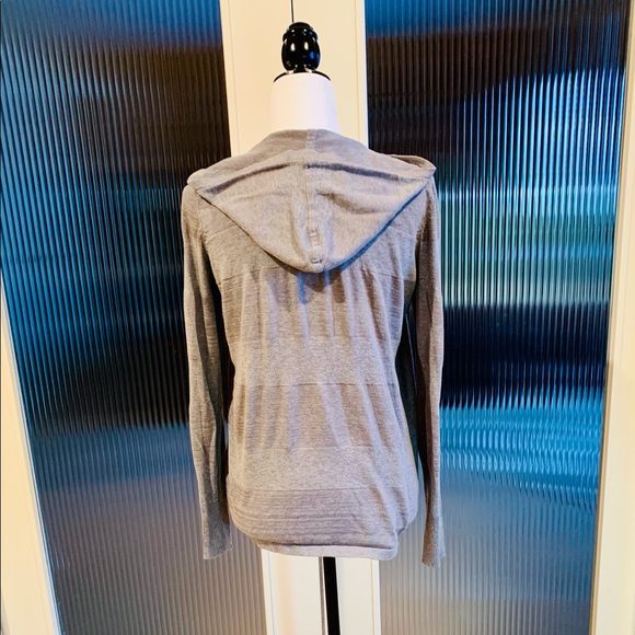 DKNY Petites Drawstring Cardigan Hoodie - Picture 2 of 6